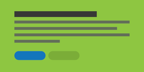 Mock up of an accented module background