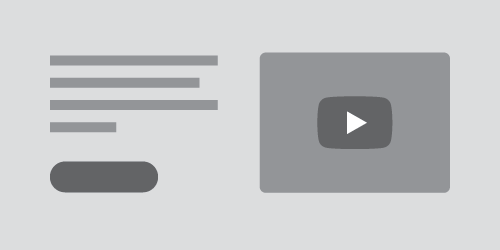 Depiction of an Text with Video module